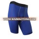 Hot sale quick dry breathable blank 85 polyester 15 spandex mens gym jogger shorts